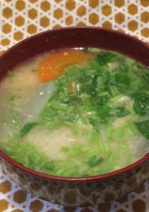 ☆ ヘルシー粕汁 具は野菜と油揚げだけ-レシピのメイン写真
