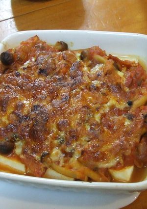 豆腐のトマトグラタン-レシピのメイン写真