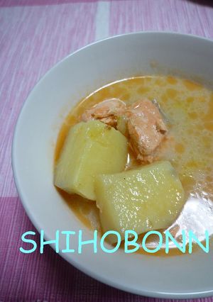 北欧の味!?フィンランド風サーモンスープ-レシピのメイン写真
