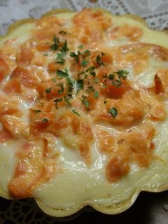鮭マヨグラタン♪-レシピのメイン写真