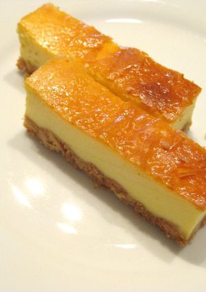 スティックチーズケーキ-レシピのメイン写真