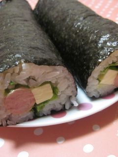 おいしいよ☆うちののり巻き(恵方巻き)-レシピのメイン写真