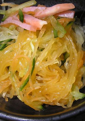 そーめんかぼちゃで～中華風サラダ～-レシピのメイン写真