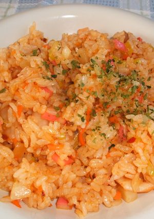 キム★タク?!チャーハン-レシピのメイン写真