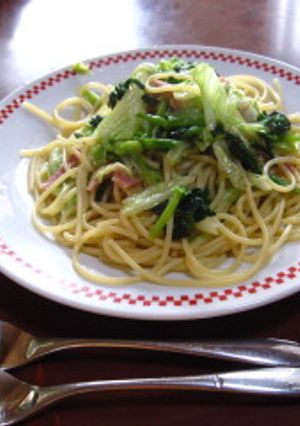 キャベツとほうれん草のぺペロンチーノ-レシピのメイン写真