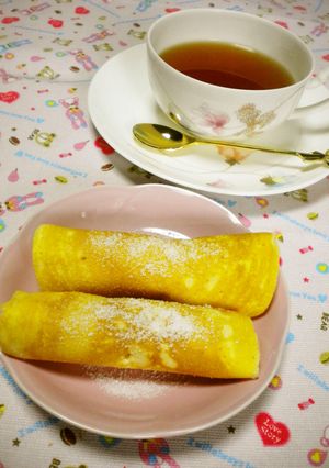 ☆白玉だんごのホットケーキまき☆-レシピのメイン写真