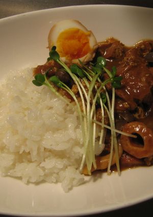 おでんカレー。味付け卵付。-レシピのメイン写真