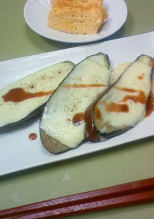 母直伝！簡単・茄子のチーズ焼き-レシピのメイン写真