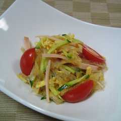 A picture of 寒天サラダ.