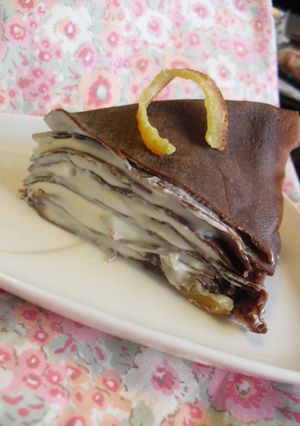 チーズショコラオランジェ♡ミルクレープ-レシピのメイン写真