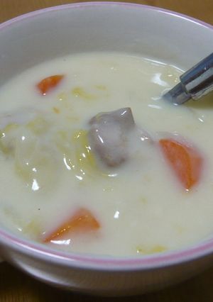 お米にあう！クリームシチューの隠し味♪-レシピのメイン写真