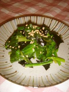 海苔とほうれん草の和え物-レシピのメイン写真