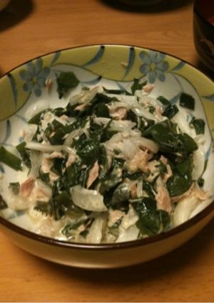 ワカメ玉ねぎツナのとろとろサラダ-レシピのメイン写真