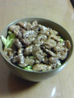 簡単 がっつり 豚肉スタミナ丼-レシピのメイン写真