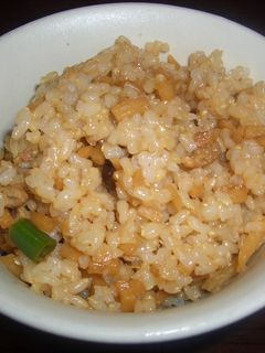 玄米たけのこ混ぜご飯-レシピのメイン写真