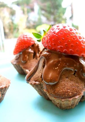 バレンタインに♡チョコマフィン-レシピのメイン写真