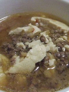 豆腐のガッツリ味噌スープ-レシピのメイン写真