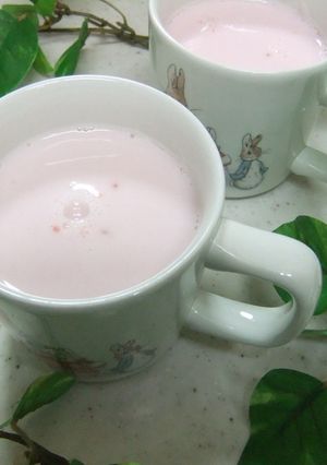 ◇低カロリー!なのに!甘ぁ~い苺ミルク◇-レシピのメイン写真