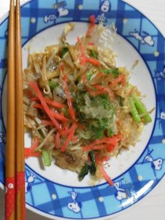 簡単10分★焼きうどん-レシピのメイン写真