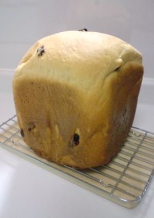 ツインバードＨＢで　ぶどう食パン-レシピのメイン写真