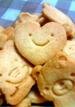 サクサクほろほろ♡たべっこ動物風クッキー-レシピのメイン写真