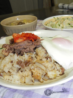 牛肉とレンコンのスタミナチャーハン-レシピのメイン写真
