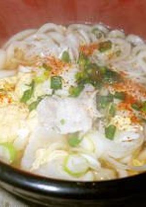 クー婆さんの☆辛～豚煮込みうどん-レシピのメイン写真