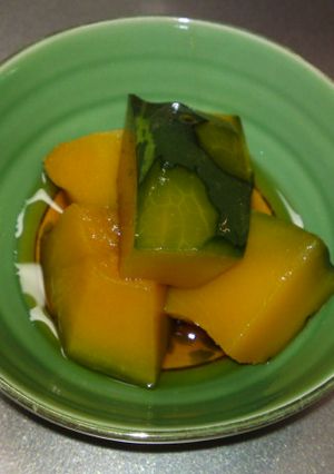 ☆レンジで簡単！カボチャの煮つけ☆-レシピのメイン写真