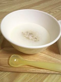 炊飯器で離乳食☆初期☆10倍がゆ-レシピのメイン写真