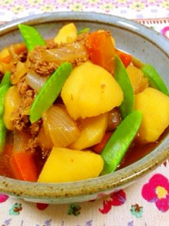 活力鍋de肉じゃが-レシピのメイン写真