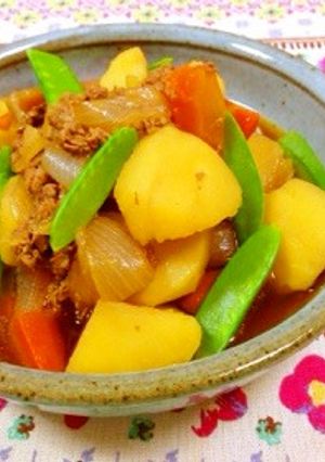 活力鍋de肉じゃが-レシピのメイン写真