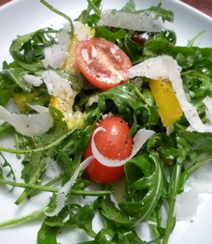 簡単☆ルッコラのサラダ by フモくも 【クックパッド】 簡単おいしい