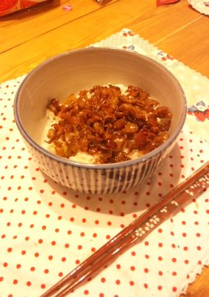 残ったうなぎのたれで☆カリカリ豚丼-レシピのメイン写真