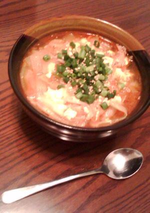 ☆激辛旨！土鍋で野菜たっぷりチゲスープ☆-レシピのメイン写真