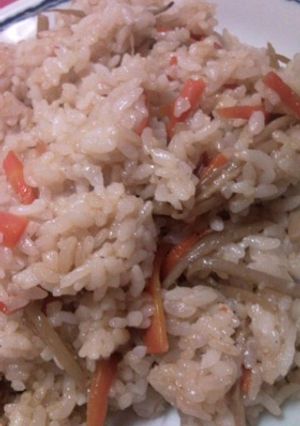 きんぴらごぼうの混ぜご飯★-レシピのメイン写真