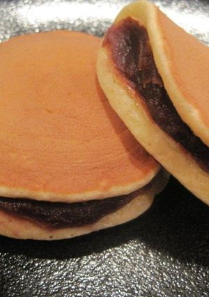 簡単！どら焼きとパンケーキの一石二鳥-レシピのメイン写真
