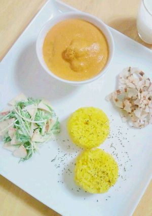 本場の味！まろやかバターチキンカレー☆-レシピのメイン写真