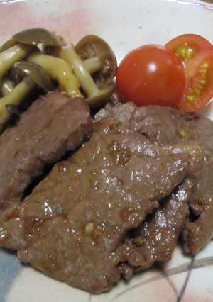 牛肉のつけ焼き-レシピのメイン写真