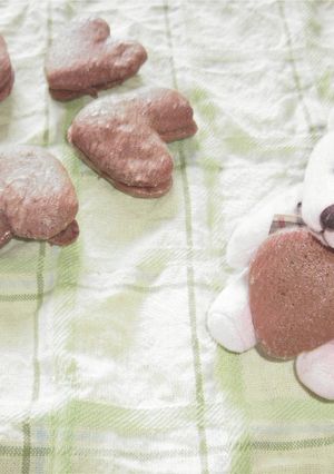 バレンタインに・・・　チョココアブッセ❤-レシピのメイン写真