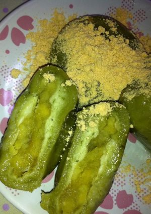 ダブル大豆でヘルシー抹茶白玉-レシピのメイン写真