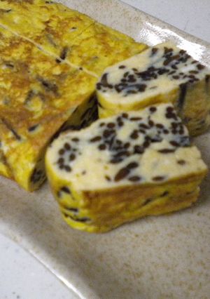 ヒジキ煮入り玉子焼き-レシピのメイン写真