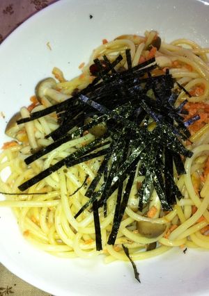 焼さけぺペロンチーノ-レシピのメイン写真