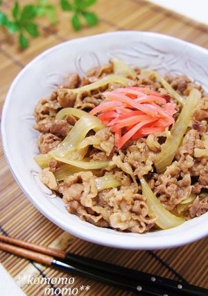 お肉ふっくら柔らか◆牛丼◆-レシピのメイン写真