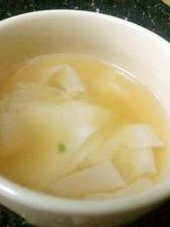 Wスープで簡単♪ワンタンスープ♪①-レシピのメイン写真