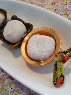 お餅とレンジで簡単大福もち!-レシピのメイン写真