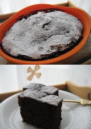シリコンスチーマー✿チョコレートケーキ-レシピのメイン写真