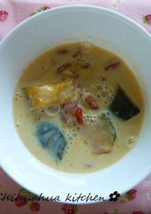 ✿簡単薬膳+マクロビ風かぼちゃミルク煮✿-レシピのメイン写真