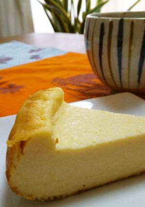 炊飯器でさっぱりチーズケーキ-レシピのメイン写真