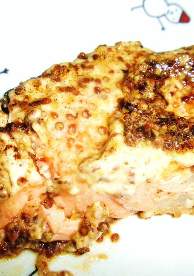 サーモンのマスタードマヨ焼き-レシピのメイン写真