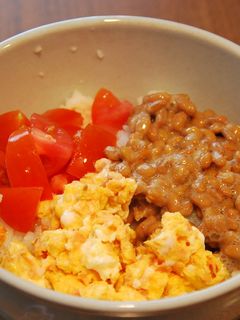 健康☆三色丼-レシピのメイン写真